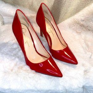 Jessica Simpson Red Pumps